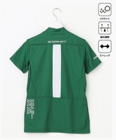 PW CIRCULUS 【UVカット / 吸水速乾 / 伸縮性抜群】【WOMEN】NEW バックメッシュモック T ゴルフウェア レディース