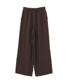YECCA VECCA 【セットアップ対応】ストライプ柄ワイドパンツ