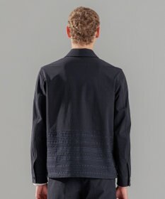 JOSEPH HOMME レボソエンブロイダリー　ジップアップブルゾン