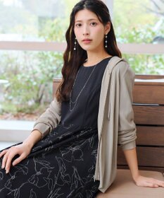 Tiaclasse L 【小倉優子さん着用】【洗える】サマーニットショートパーカー