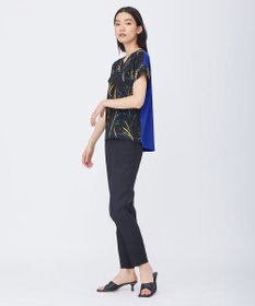 ICB L 【新色追加・洗える】 FluidBackSatin ドロストパンツ