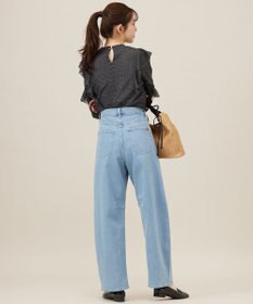 ANY SIS 【美Denimシリーズ】セミカーブワイド デニム