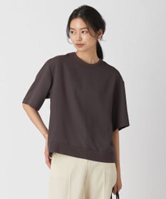 ICB 【新色追加・洗える】 FluidBackSatin Tブラウス