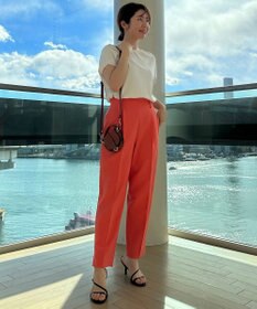 UNFILO 【VERY.3月号掲載/洗える/ストレッチ】ハイウエストカラーパンツ