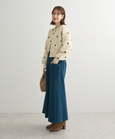 Green Parks ・ＥＬＥＮＣＡＲＥ　ＤＵＥ　カラーｓｔフレアスカート