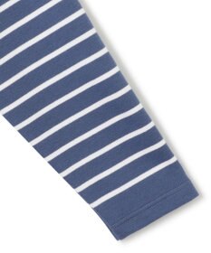 23区 S 【洗える】Armor-lux スムース ボーダー クロップド カットソー