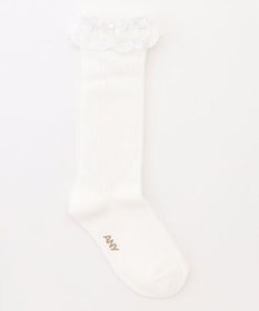 ANY KIDS レースハイソックス