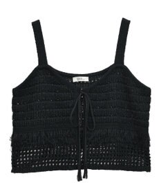 earth music&ecology フリンジニットビスチェ