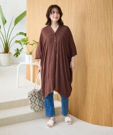 Green Parks Ｉ　レーヨンクレープチュニック