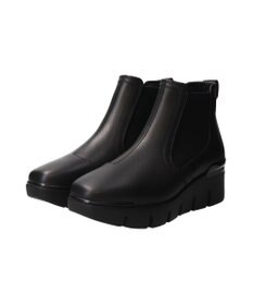 INTER-CHAUSSURES 【BUSSOLA】サイドゴアレザーショートブーツ