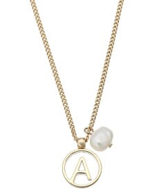 AMERICAN HOLIC イニシャルサークルトップネックレス