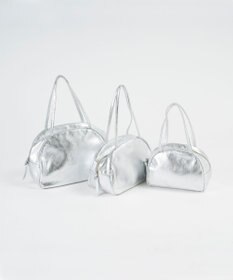 FOLNA RD ホイルレザーボストンバッグ Mサイズ