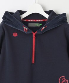 PW CIRCULUS 【WOMEN】ハーフジップ フーディ ワンピース