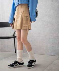 WEGO カーゴチノプリーツスカパン