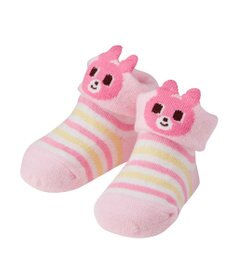 MIKI HOUSE HOT BISCUITS 【9-11cm】 キャラクターお顔ベビーソックス