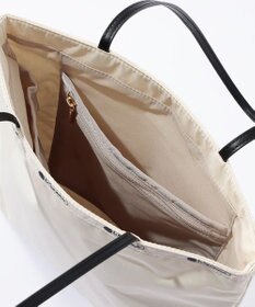 LeSportsac VERTICAL CITY TOTE/アップタウンサンドバー/ブラック