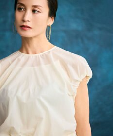 BEIGE， 【洗える/セットアップ対応】SPIGA / バルーンスリーブブラウス