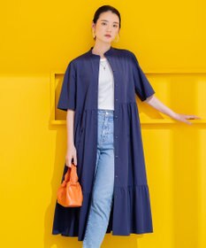 組曲 【弱撥水機能・UVケア】ライトナイロンストレッチ ワンピース