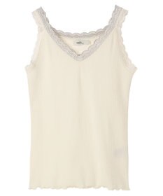 earth music&ecology ダブルレースタンクトップ