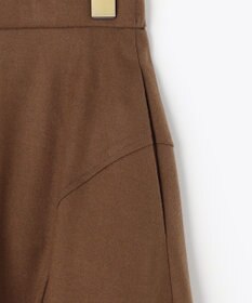 組曲 ツイル起毛フレア スカート