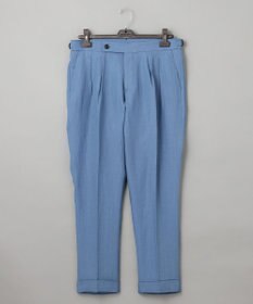 GOTAIRIKU 麻素材【MADE IN ITALY】BERWICH スラックス(SCOTCH)