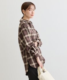 Green Parks ネルチェックシャツ