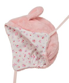 MIKI HOUSE HOT BISCUITS 【ミキハウス】【44-50cm】 マイクロファー フード