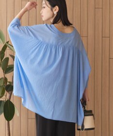 AMERICAN HOLIC 【接触冷感】Ｖネックシアー半袖ＢＩＧシャツ