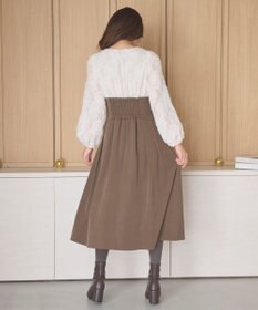 Feroux 【尾﨑真衣さんコラボ商品】コルセットデザイン 綺麗シルエットワンピース