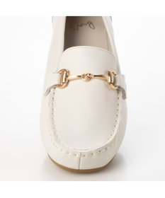 ing <ing>【３E】【サスティナブル】ビット付きモカシューズ