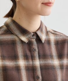 Green Parks ネルチェックシャツ