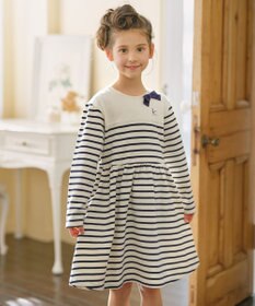 組曲 KIDS 【110-140㎝】ボーダー ワンピース