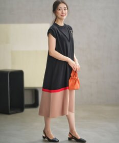 組曲 S 【2SET・WEB限定】バイカラー ジャンスカニットセット