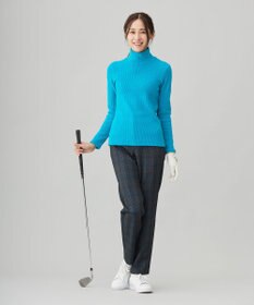 23区GOLF 【WOMEN】グランサーモリブ モックネック 保温性抜群なのに着膨れ感軽減 お出かけにも◎
