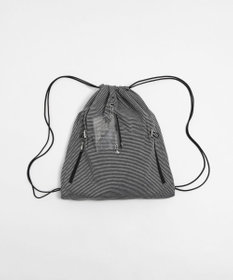 WEGO クリアポーチ付きナップサック