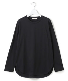 ICB L 【マシンウォッシャブル可】シンプルジャージー ロングスリーブTシャツ