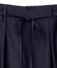 Green Parks 共ベルト付きツイルカラーパンツ