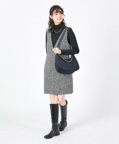 LeSportsac CHAIN N/S CONV HOBO/ディープシーブルーキルト