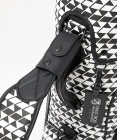 23区GOLF 【UNISEX】フラッグ総柄キャディバッグ　他と被らないデザイン