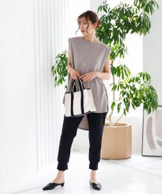 Tiaclasse 【洗える】カットツイルセットアップ（2点セット）