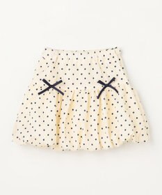 ANY KIDS 【洗濯機可能】バルーン ドットスカート