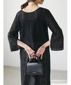 Green Parks AnriettMusee レースロングワンピース