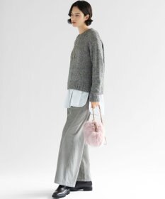 23区 S 【滝沢眞規子さん着用/洗える】コットン コーデュロイ ワイド パンツ