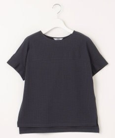 J.PRESS LADIES L 【WEB限定カラーあり・抗菌消臭・吸水速乾】サッカージャージー フレンチスリーブ カットソー