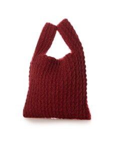 UNBILLION カシュカシュ cachecache / 柄編みニットショッパーバッグ