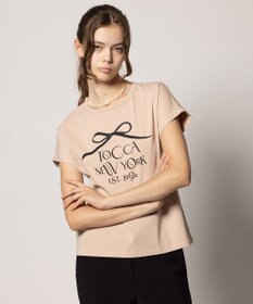 TOCCA 【接触冷感・UV90%以上カット・洗える】DANCING RIBBON Tシャツ