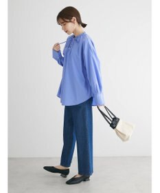 Green Parks スタンドフリルアソートブラウス