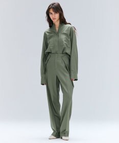 BEIGE， 【VERY NaVY12月号掲載】TERNES / ビックポケットプルオーバーウールブラウス