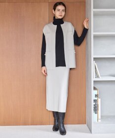 UNFILO 【洗える】ミラノリブスカート