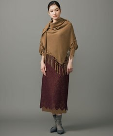 自由区 L 【カタログ掲載】ファインウールカシミヤドルマンシルエット ニット